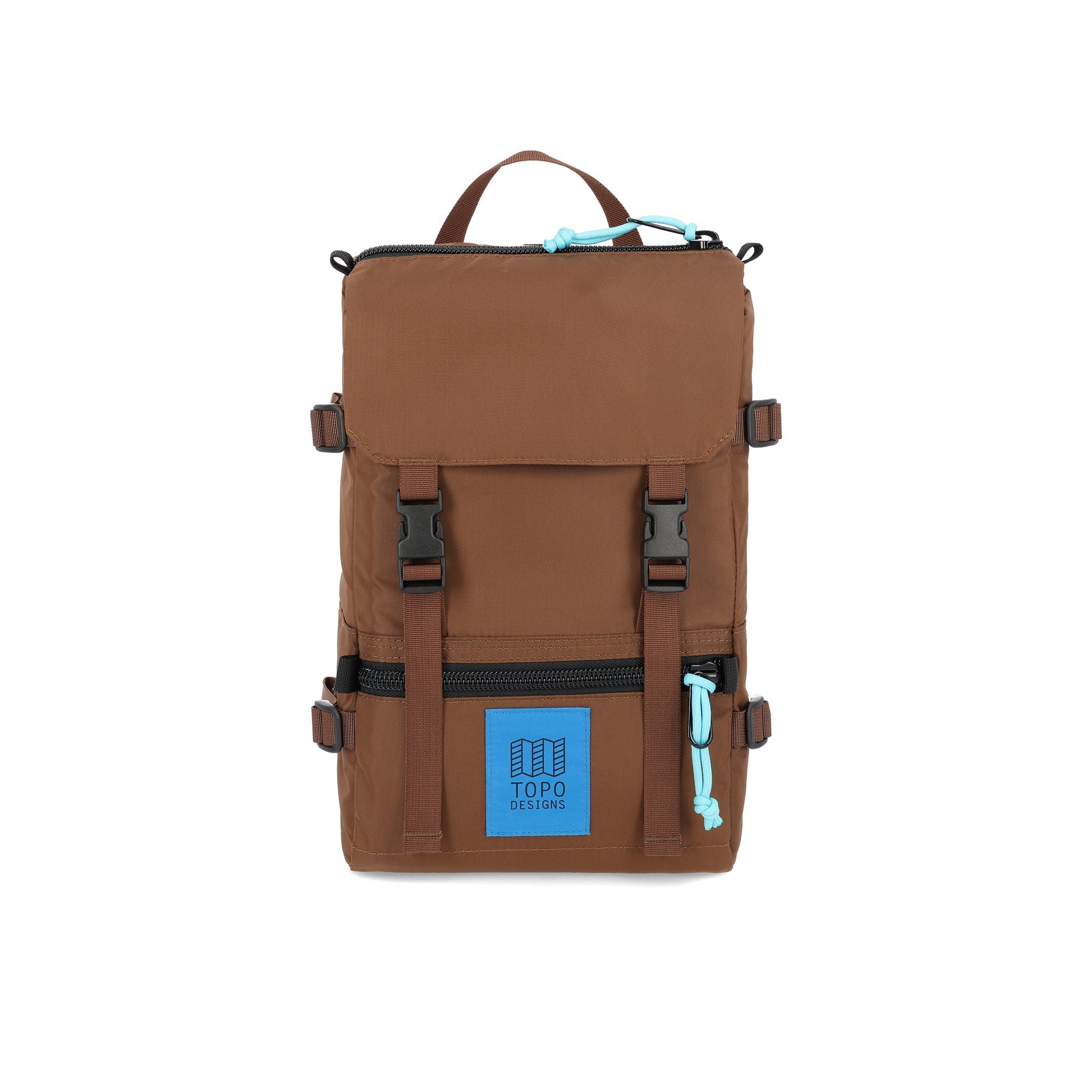 Topo Designs Rover Pack Mini backpack in recycled "Cocoa" brown