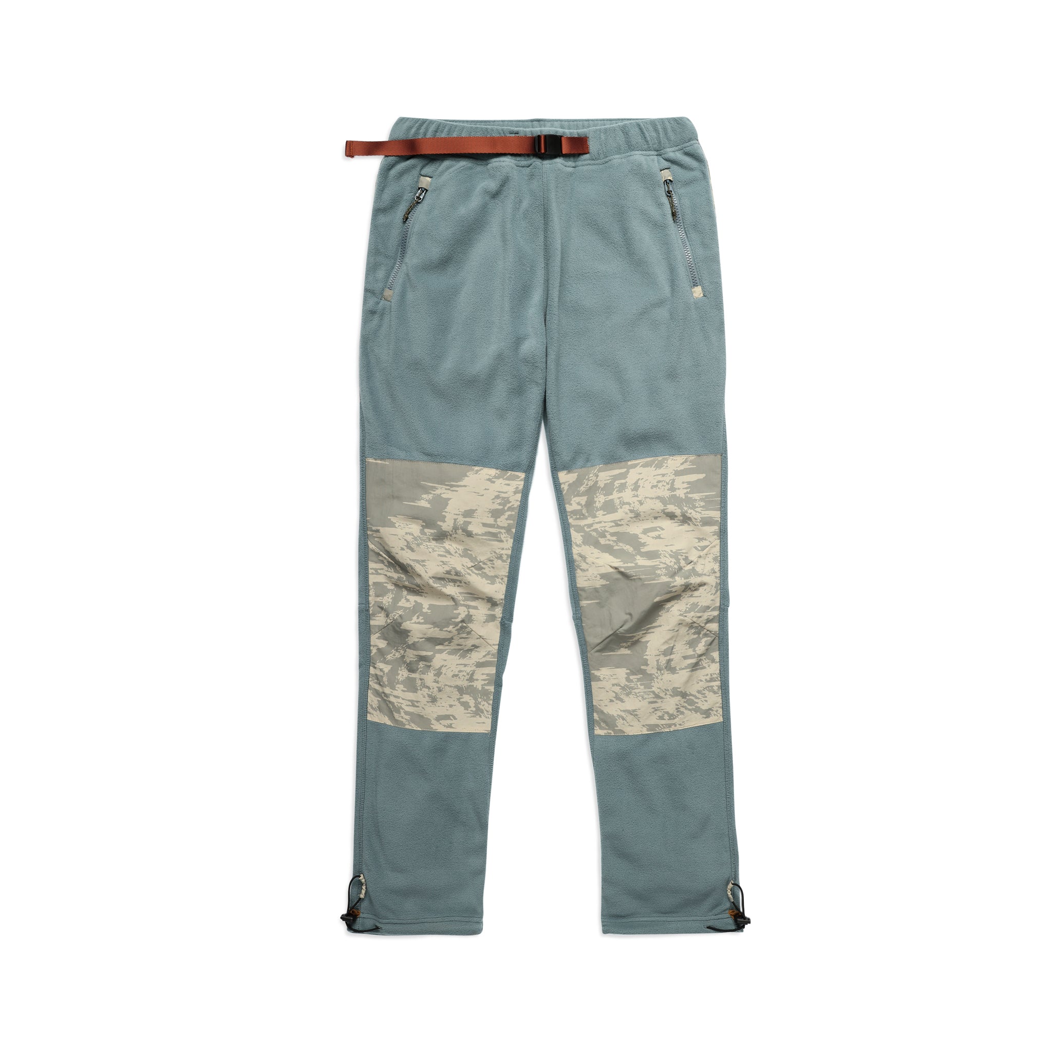 M Fleece Pants in "Goblin Blue / Sand Multi"