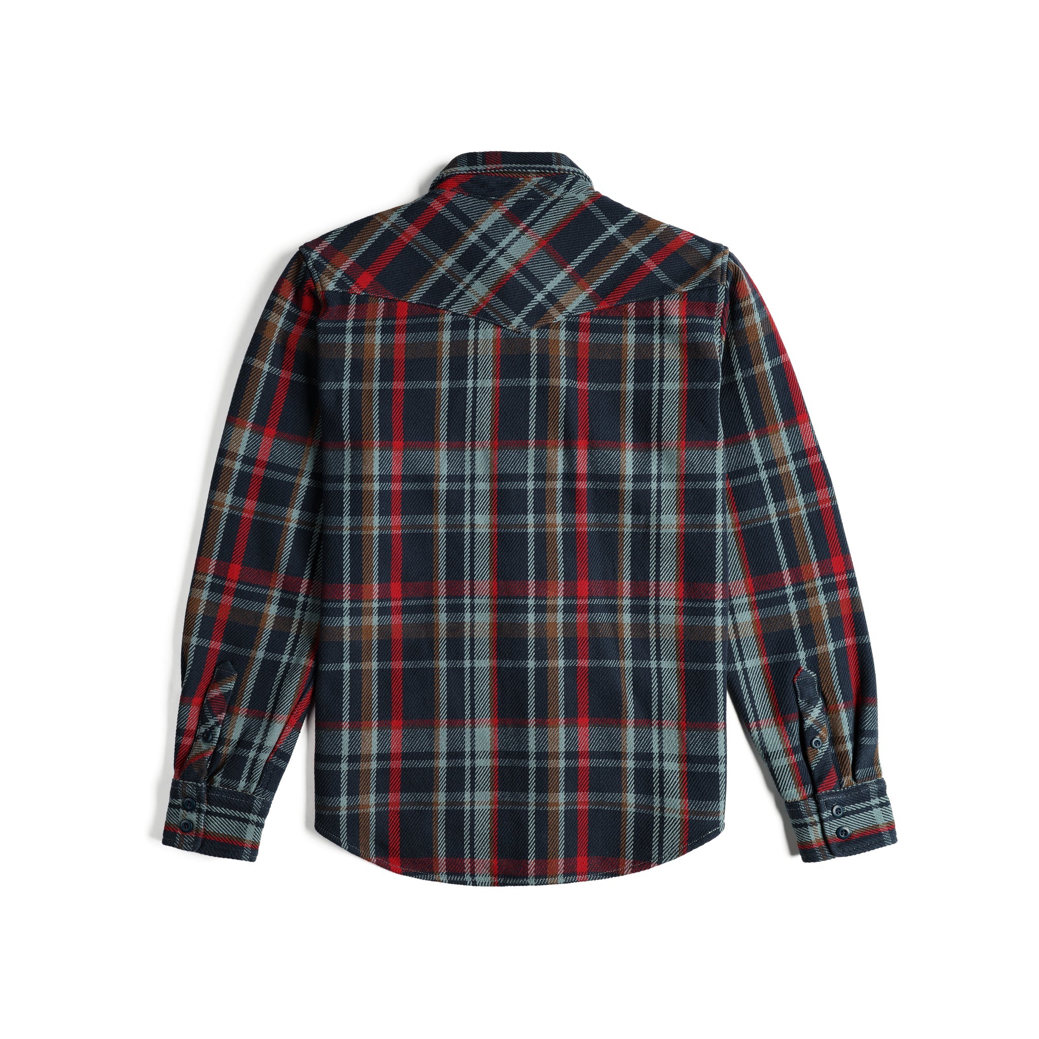 Mountain Shirt Heavyweight in "Pond Blue Multi Plaid"