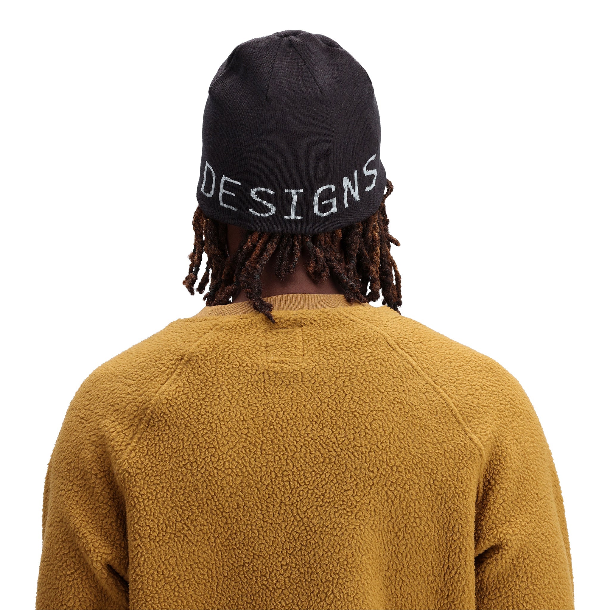 Topo Designs Slim Fitted Beanie "Black / Charcoal"