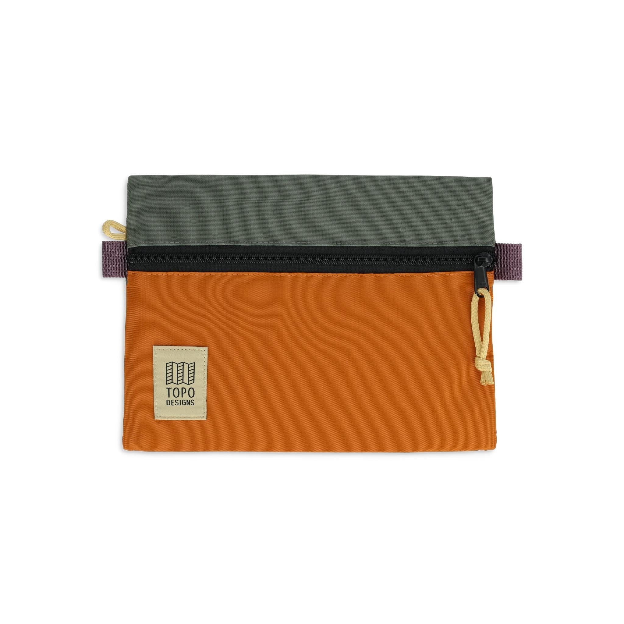 Topo Designs Accessory Bag "Medium" in "Beetle / Spice""