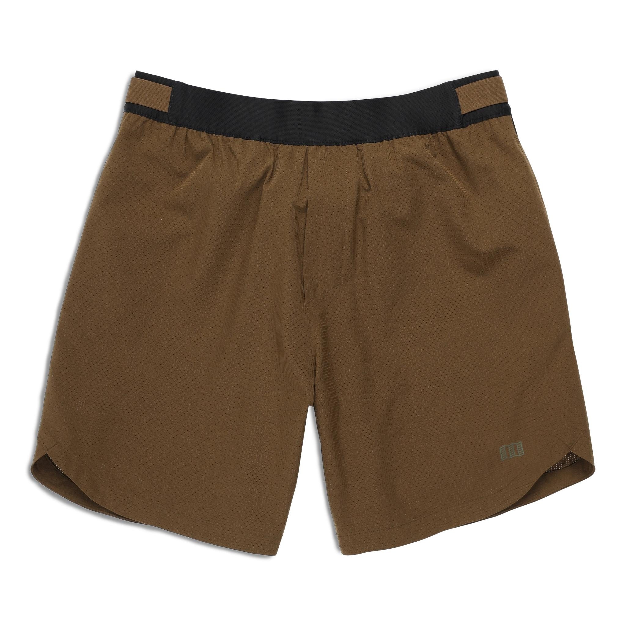 Front View of Topo Designs Global Trek Shorts 7" - Men's in "Desert Palm"