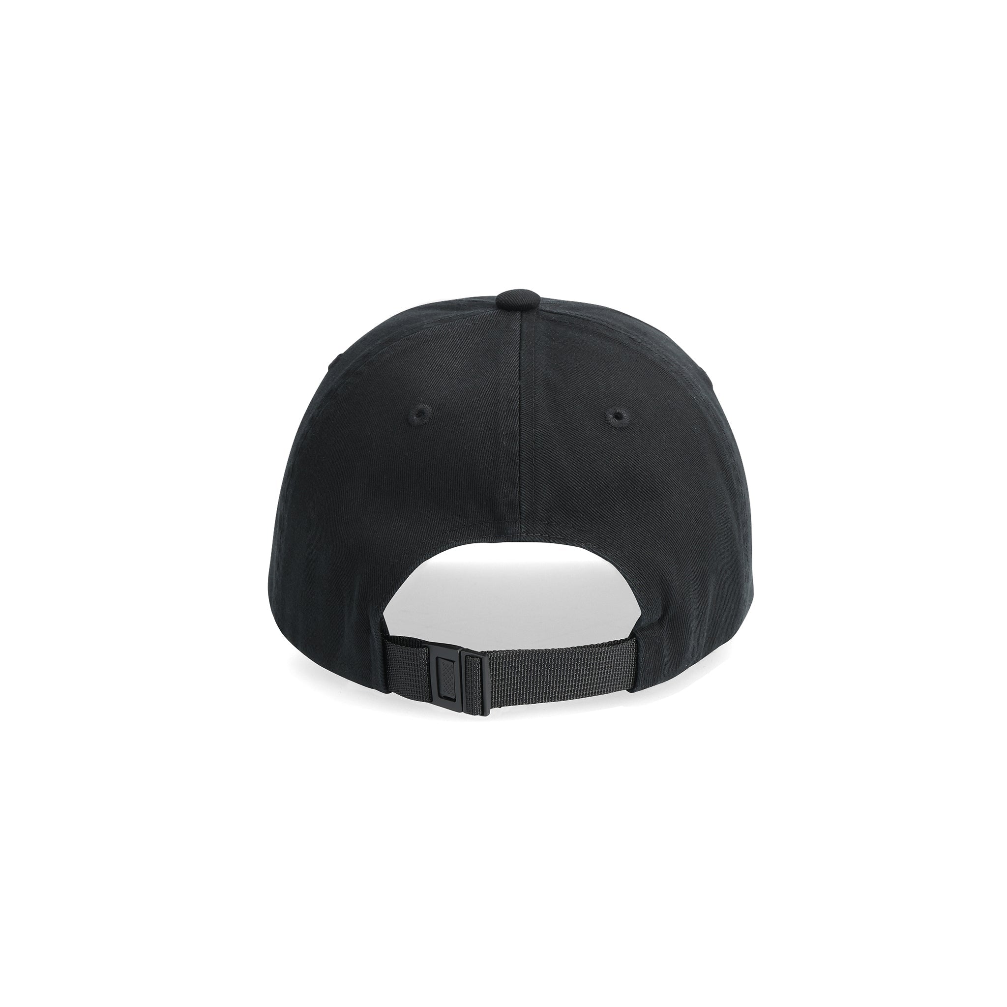 Back View of Topo Designs Dirt Ballcap in "Black"