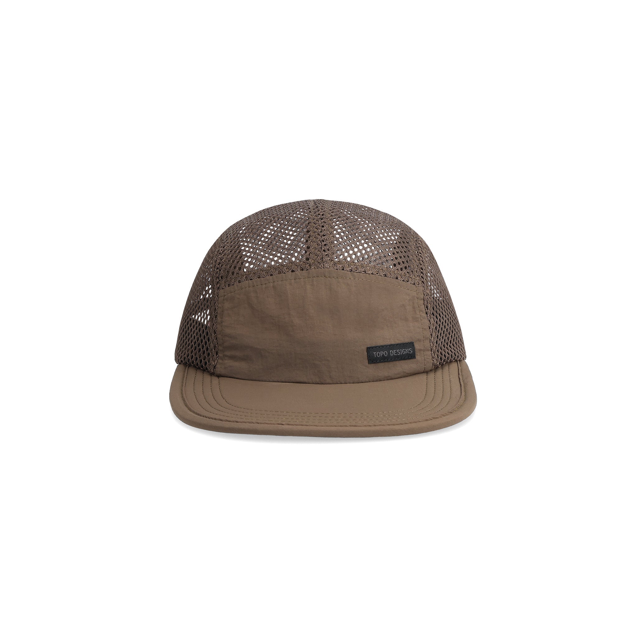 Front View of Topo Designs Global Hat in "Desert Palm"