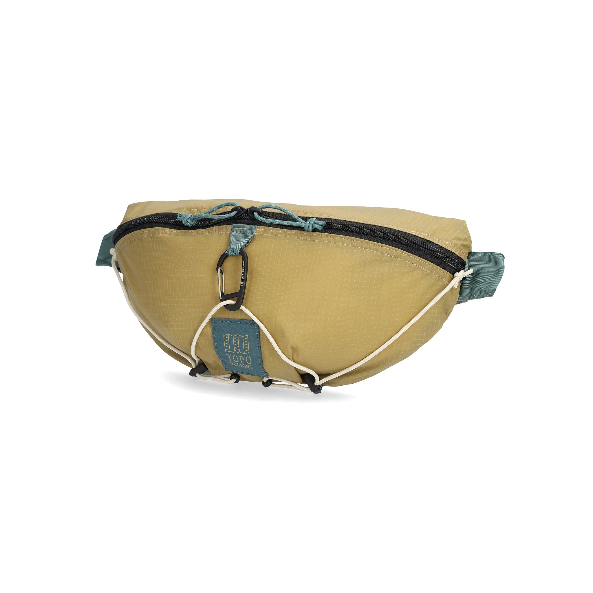 Front View of Topo Designs Topolite™ Hip Pack in "Moss"