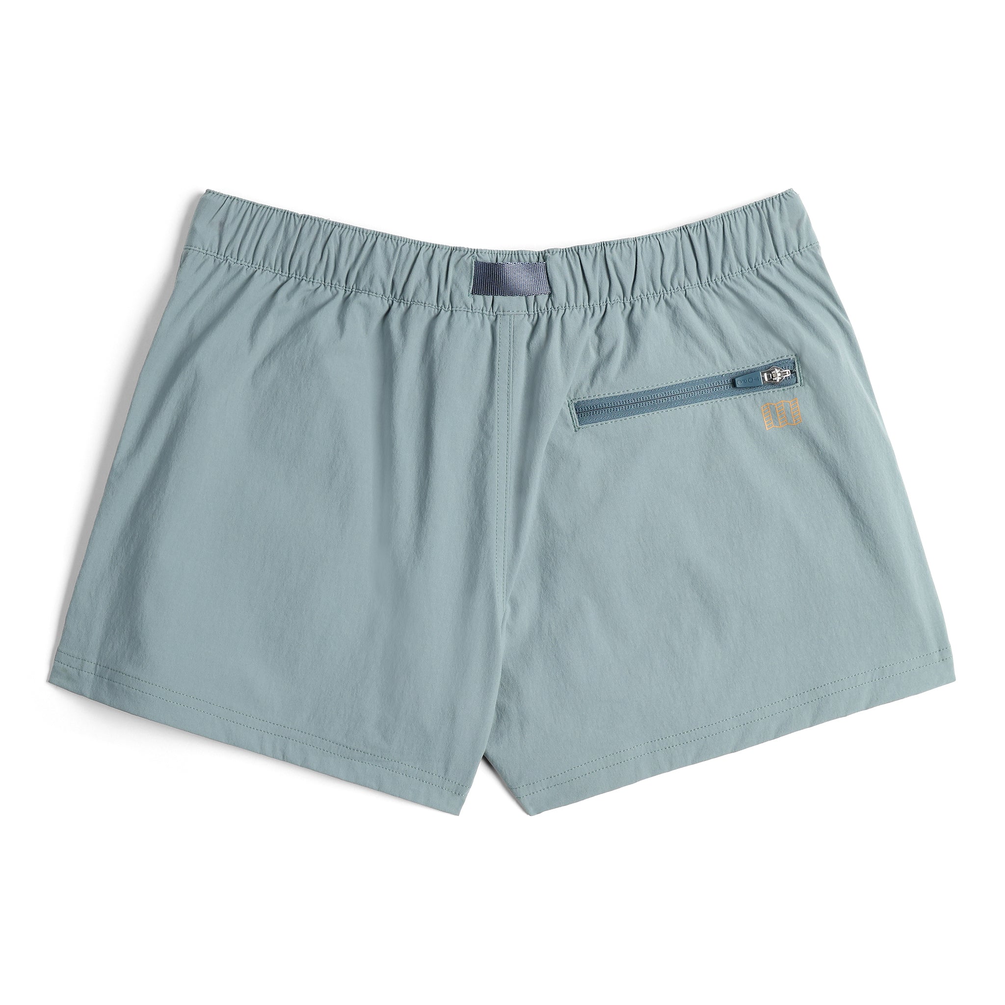 Back View of Topo Designs Retro River Shorts - Women's in "Slate / Meteor"