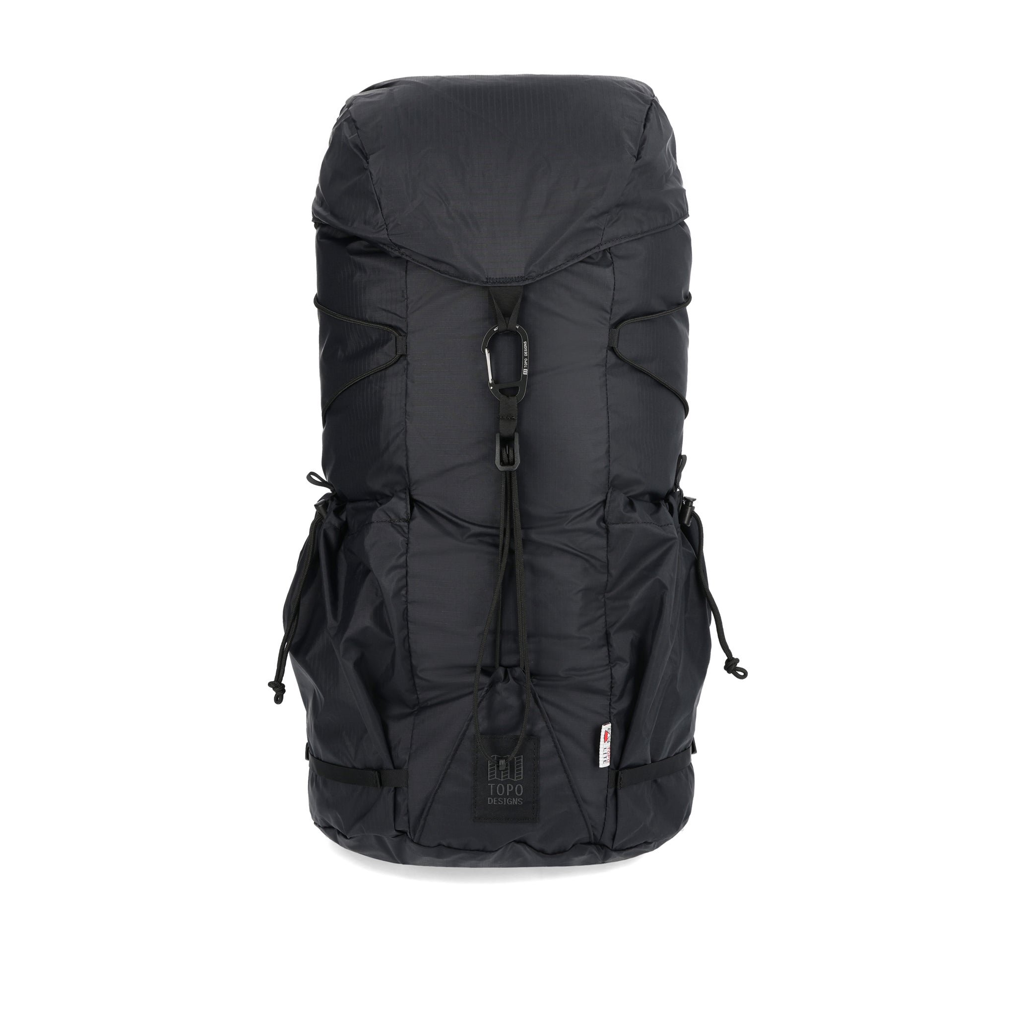 Topo Designs TopoLite Cinch Pack 16L packable daypack backpack for travel in "black"