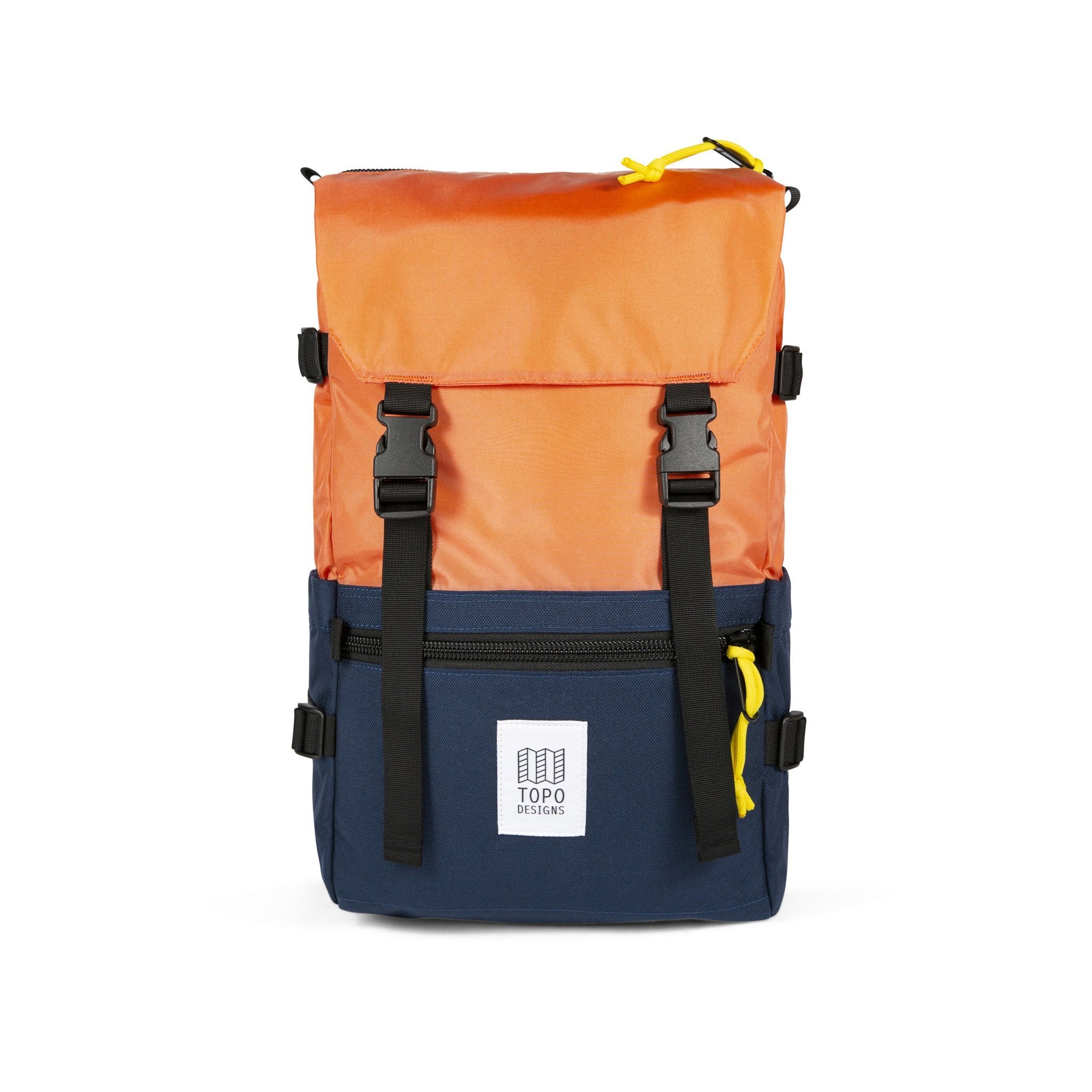 Topo Designs Rover Pack Classic rucksack backpack in Coral/Navy